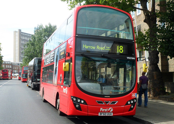 Route 18, First London, VN37890, BF60UUA, Harrow Road