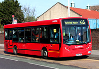 Route 66, Arriva Southend 4008, GN08CHF, Romford Market