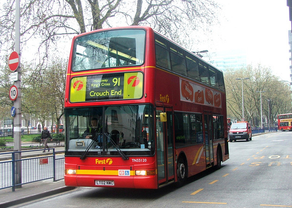 Route 91, First London, TN33120, LT02NWC, Euston