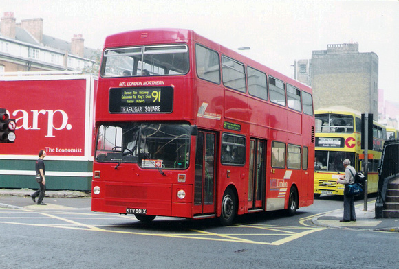 Route 91, MTL London, M801, KYV801X