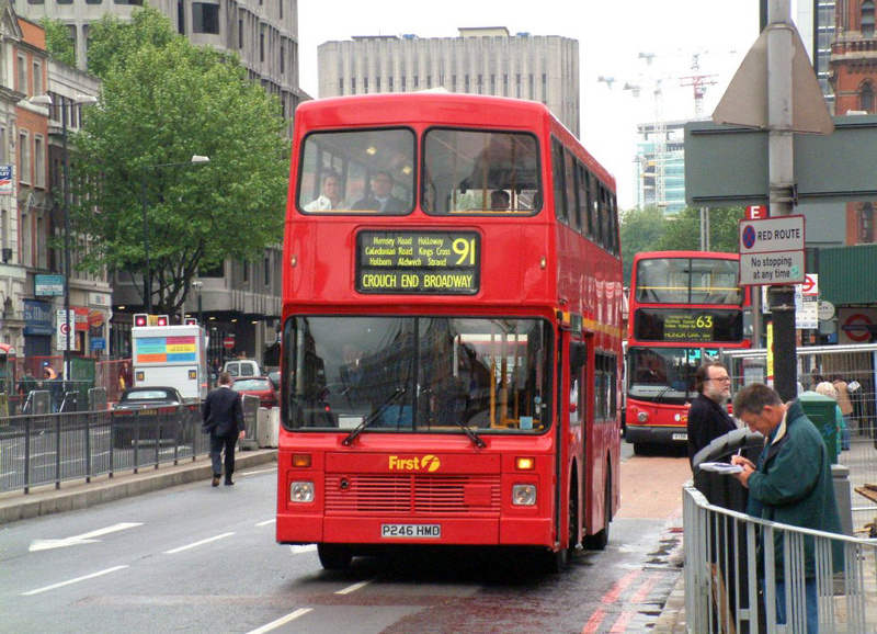 London Bus Routes Route 91 Crouch End Trafalgar Square