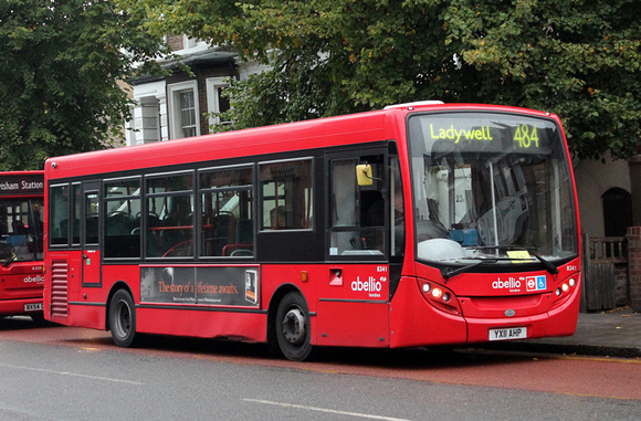Route 484, Abellio London 8341, YX11AHP, Ladywell