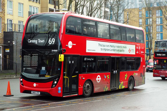 Route 69, Tower Transit, DH38501, SN65ZGO, Walthamstow