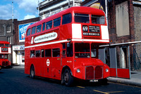 Route 69, London Transport, RML2654, NML654E