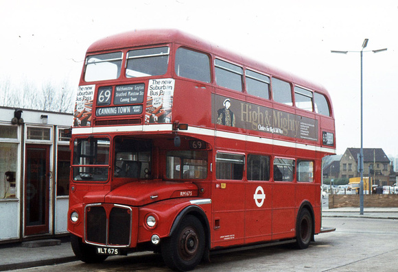 Route 69, London Transport, RM675, WLT675, Chingford Stn