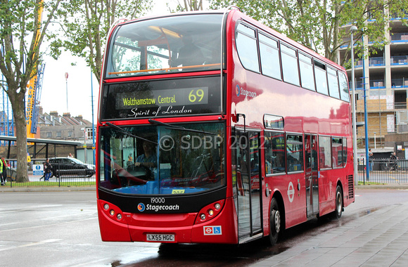 Route 69, Stagecoach London 19000, LX55HGC, Walthamstow