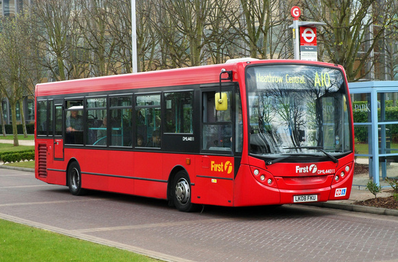 Route A10, First London, DML44011, LK08FKU
