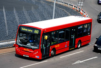 Route A10, First London, DML44018, LK08FLG, Sipson