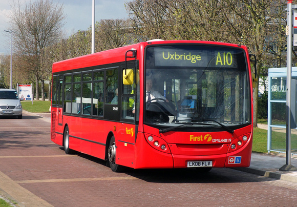Route A10, First London, DML44019, LK08FLV