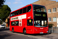 Route E3, First London, DN33596, SN09CFL, Northfields