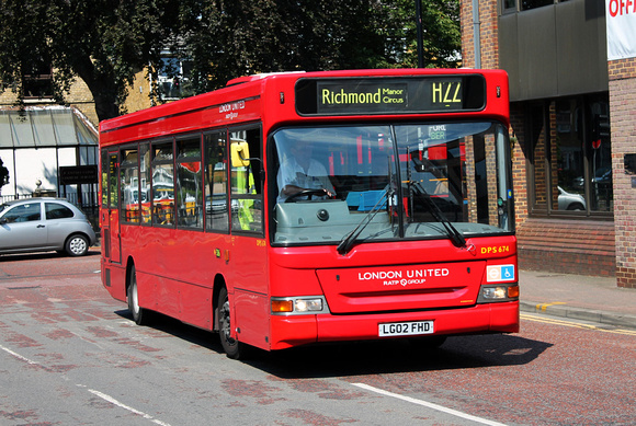 Route H22, London United RATP, DPS674, LG02FHD, Hounslow