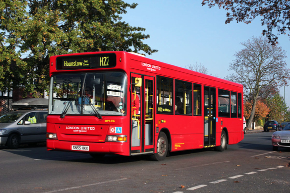 Route H22, London United RATP, DPS716, SN55HKX