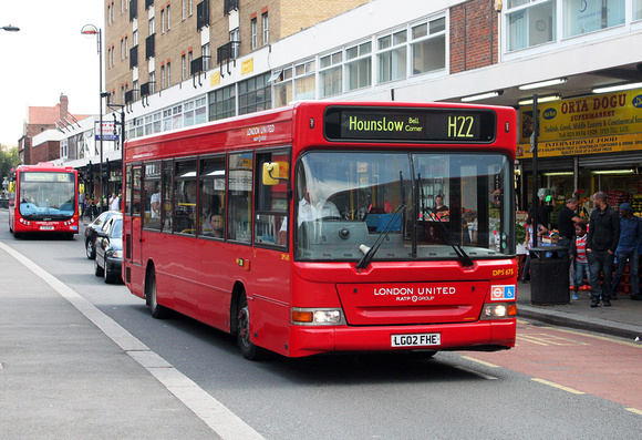 Route H22, London United RATP, DPS675, LG02FHE, Hounslow