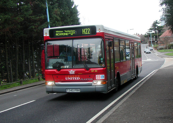 Route H22, London United, DP40, T340PRH, Hounslow