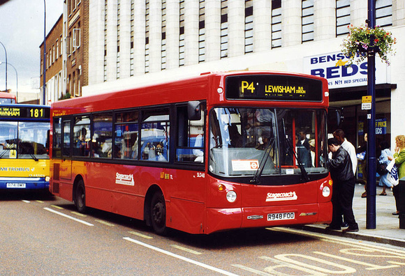 Route P4, Stagecoach London, SLD48, R948FOO, Lewisham