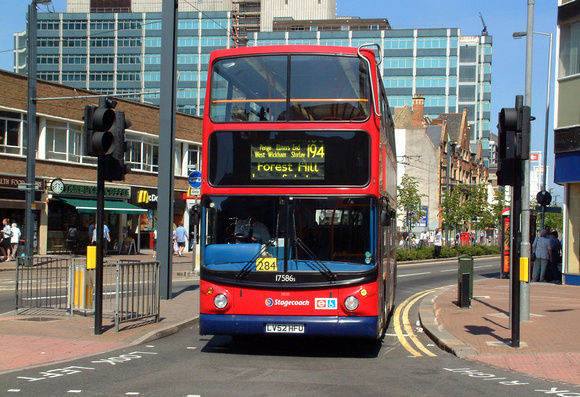 Route 194, Stagecoach London 17586, LV52HFU, Croydon