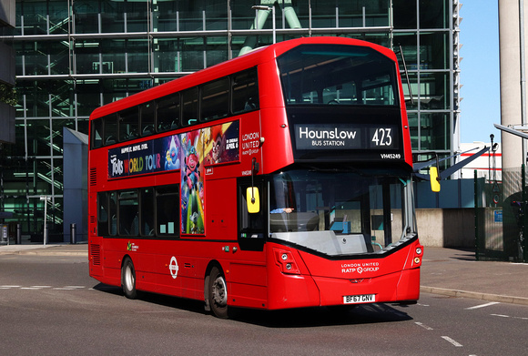 Route 423, London United RATP, VH45249, BF67GNV, Heathrow