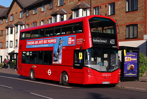 Route 423, London United RATP, VH45250, BF67GUD, Hounslow