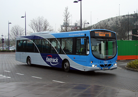Route B, Arriva Kent Thameside 3813, GN06EVU, Bluewater