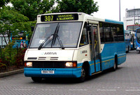 Route 307, Arriva Kent Thameside 1814, R814TKO, Bluewater