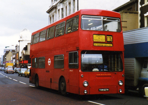 Route C3, London Transport, DMS1627, THM627M, Croydon