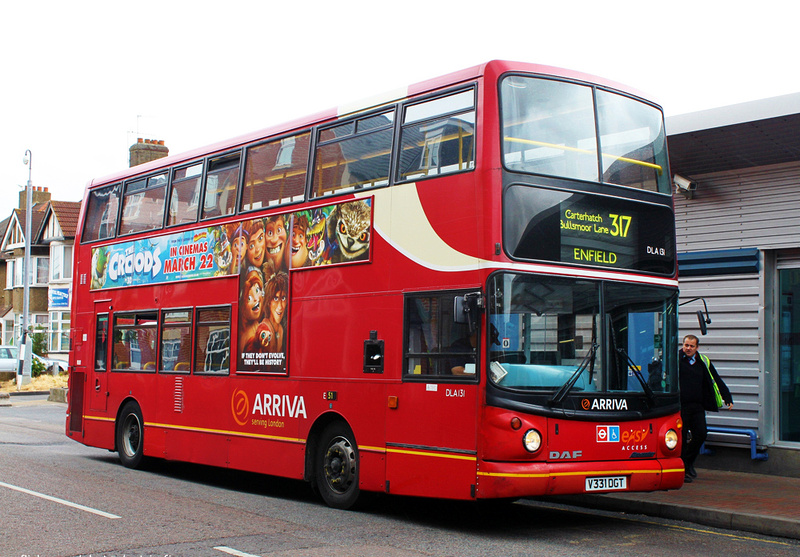 London Bus Routes Route 317 Enfield Waltham Cross