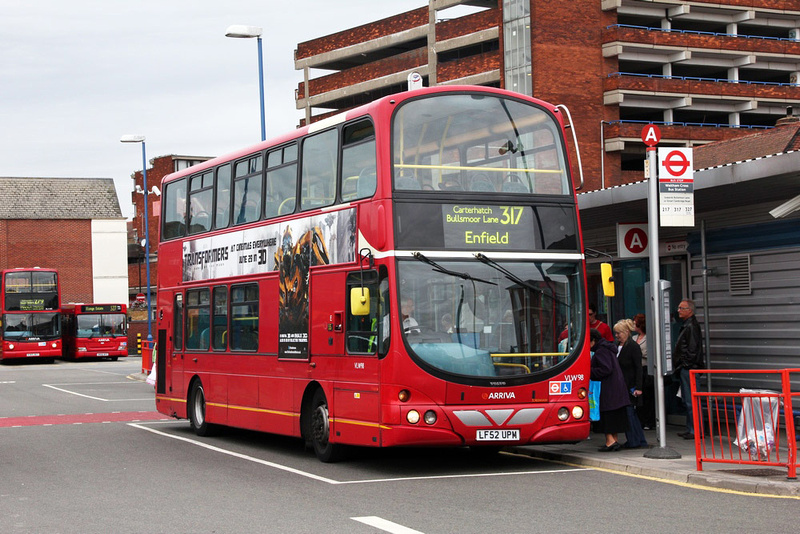 London Bus Routes Route 317 Enfield Waltham Cross