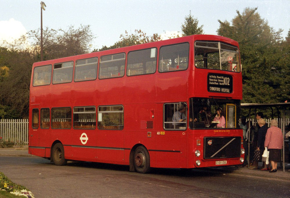 Route 102, London Transport, C1, C101CUL, Golders Green