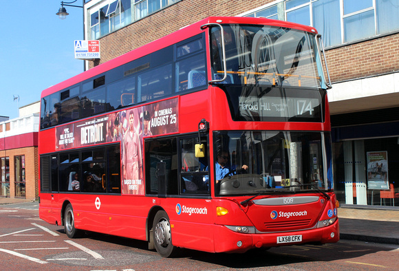 Route 174, Stagecoach London 15019, LX58CFK, Romford
