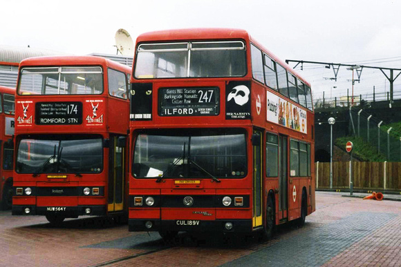 Route 247, London Transport, T189, CUL189V, Romford