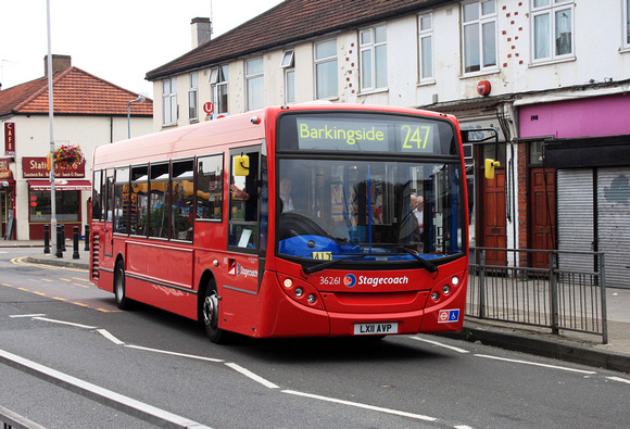 Route 247, Stagecoach London 36261, LX11AVP