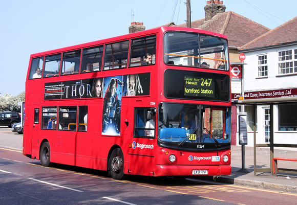 Route 247, Stagecoach London 17534, LX51FPA