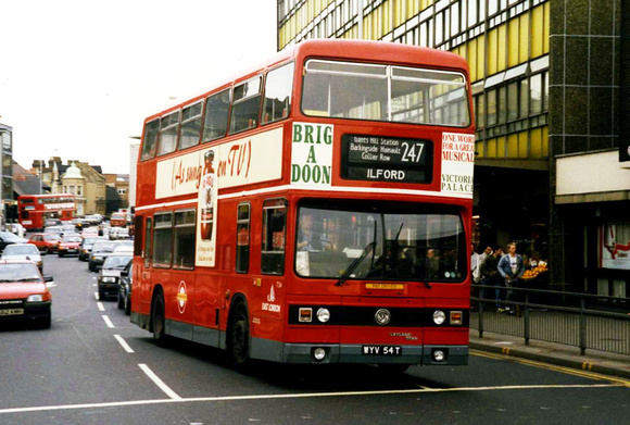 Route 247, East London, T54, WYV54T, Ilford