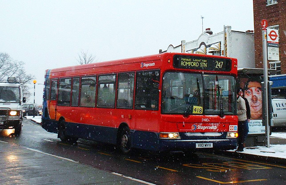Route 247, Stagecoach London 34110, V110MVX, Collier Row