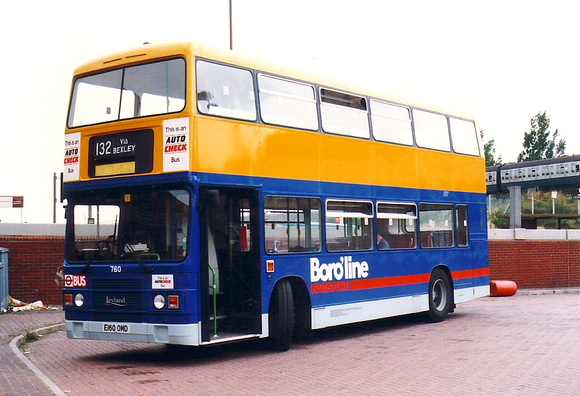 Route 132, Boroline London 760, E160OMD, Eltham