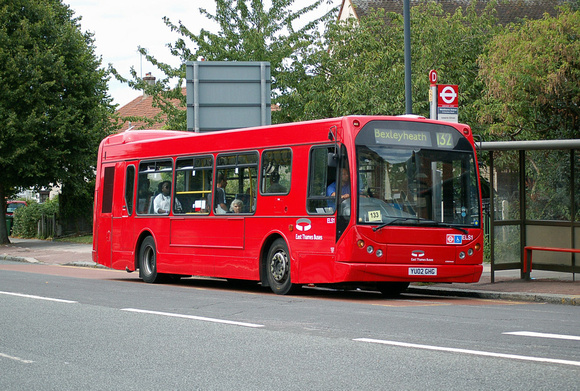 Route 132, East Thames Buses, ELS1, YU02GHG, Rochester Way