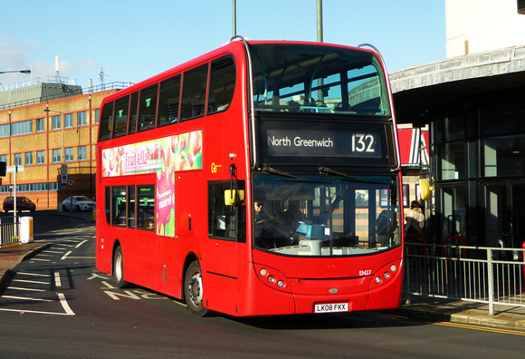 Route 132, Go Ahead London, EN27, LK08FKX, Bexleyheath