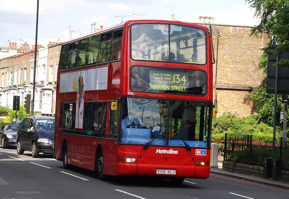 Route 134, Metroline, TP5, T105KLD, Archway