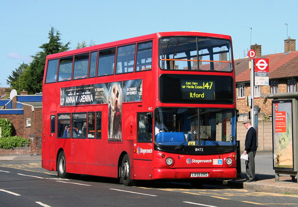 Route 147, Stagecoach London 18472, LX55ERO, Custom House