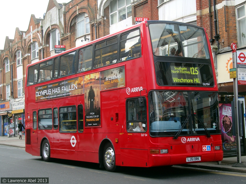 London Bus Routes | Route 125: Colindale- Winchmore Hill