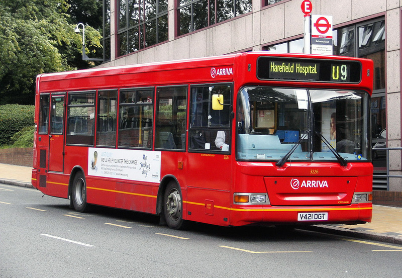 London Bus Routes | Route U9: Harefield Hospital - Uxbridge