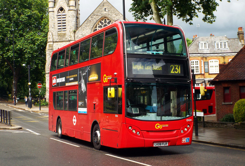 London Bus Routes | Route 231: Enfield Chase - Turnpike Lane Station