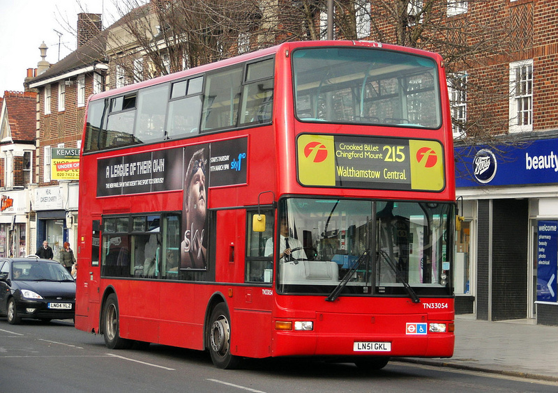 London Bus Routes | Route 215: Lee Valley Campsite/Yardley Lane ...