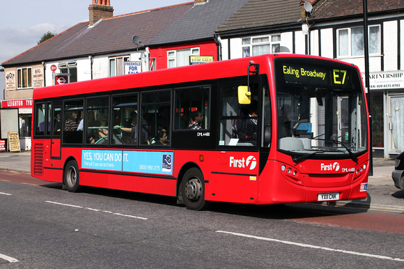 Route E7, First London, DML44188, YX11CNK,