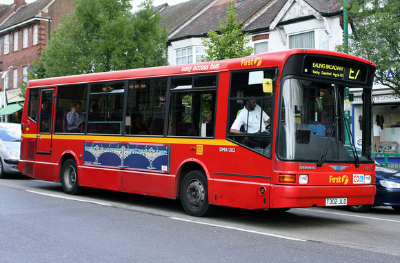 Route E7, First London, DM41302, T302JLD