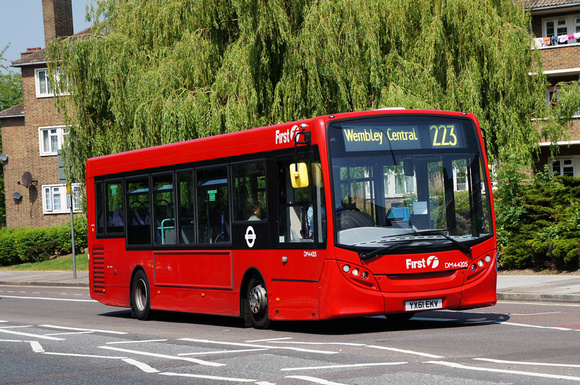 Route 223, First London, DM44205, YX61EKV, Wembley