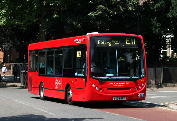 Route E11, London United RATP, SDE3, YX08MDY, Ealing Common