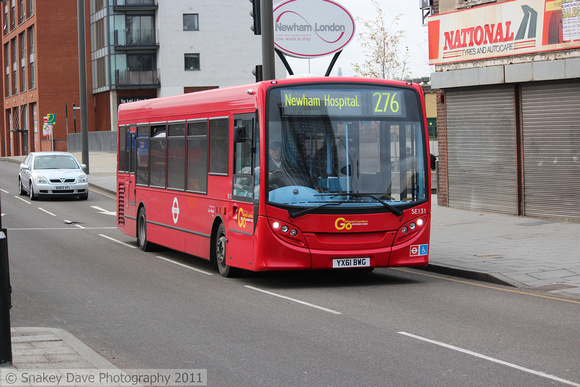 Route 276, Go Ahead London, SE131, YX61BWG, Stratford