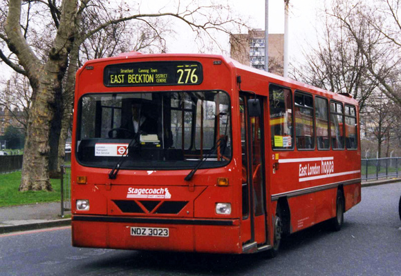 Route 276, Stagecoach London, DWL23, NDZ3023, Stoke Newington