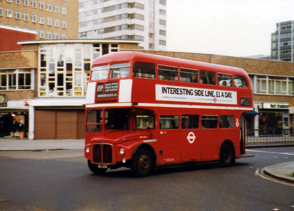 Route 119B, London Transport, WLT576, RM576, Croydon